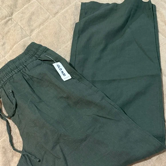 Old Navy Dark Green Casual Pants - Picture 1 of 4
